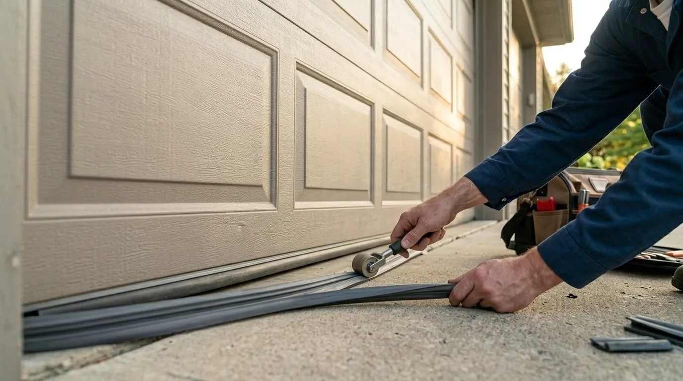 Garage door service in Rochester, MN