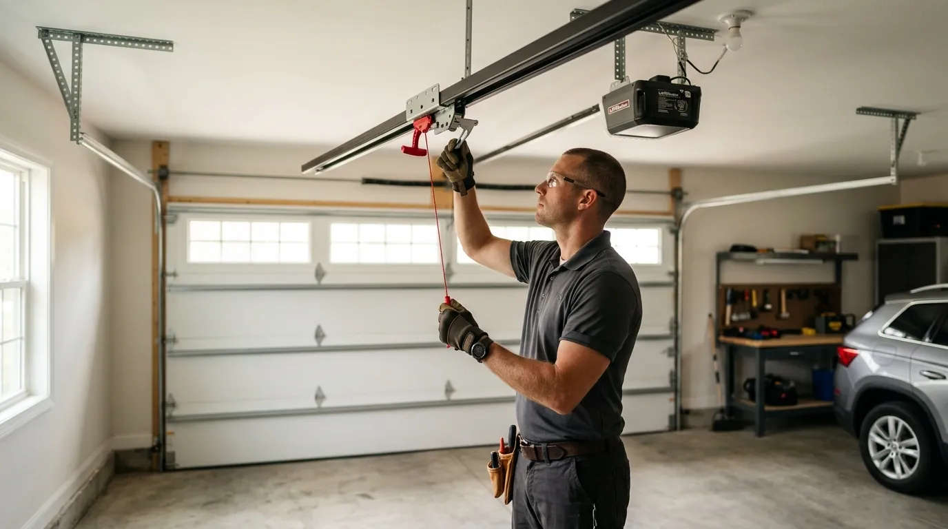 Garage door service in Rochester, MN