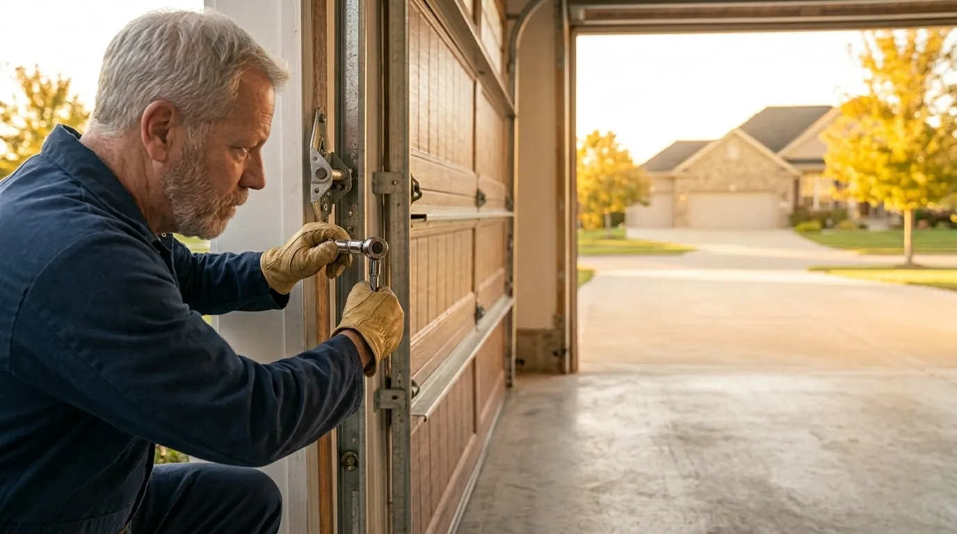 Garage door service in Rochester, MN