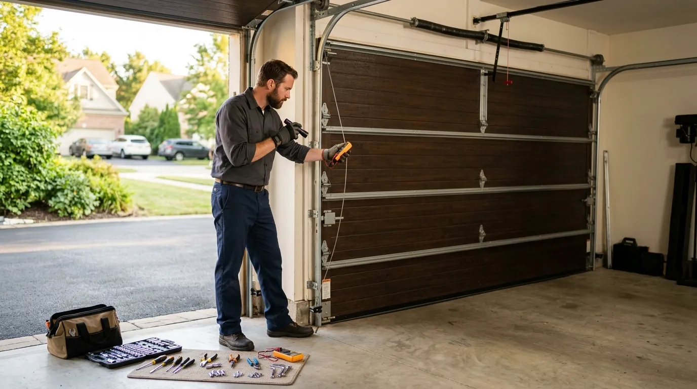 Garage door service in Rochester, MN